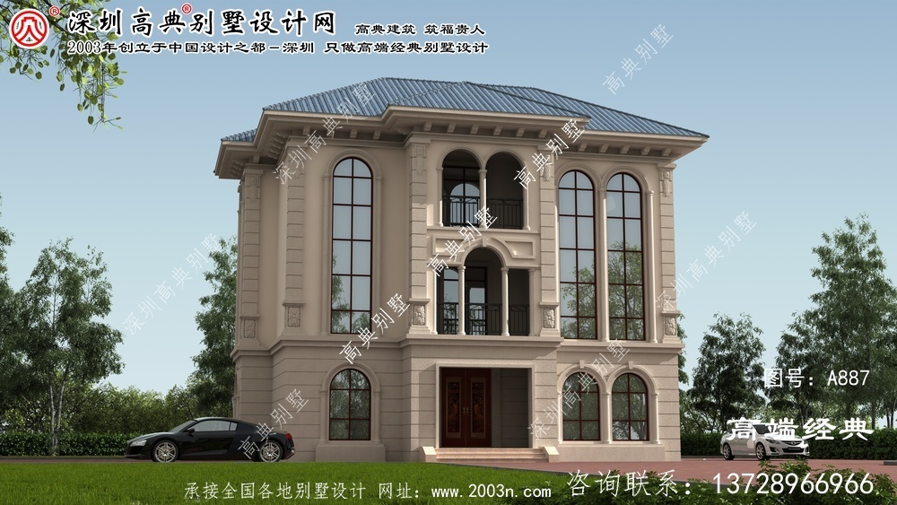 淅川县高级豪华别墅设计图