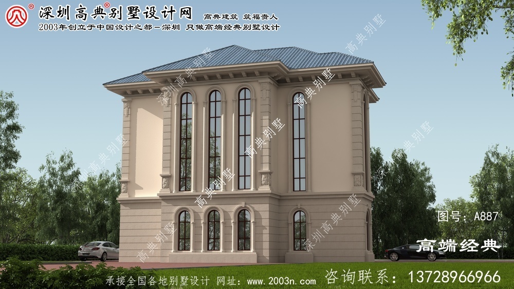 淅川县高级豪华别墅设计图