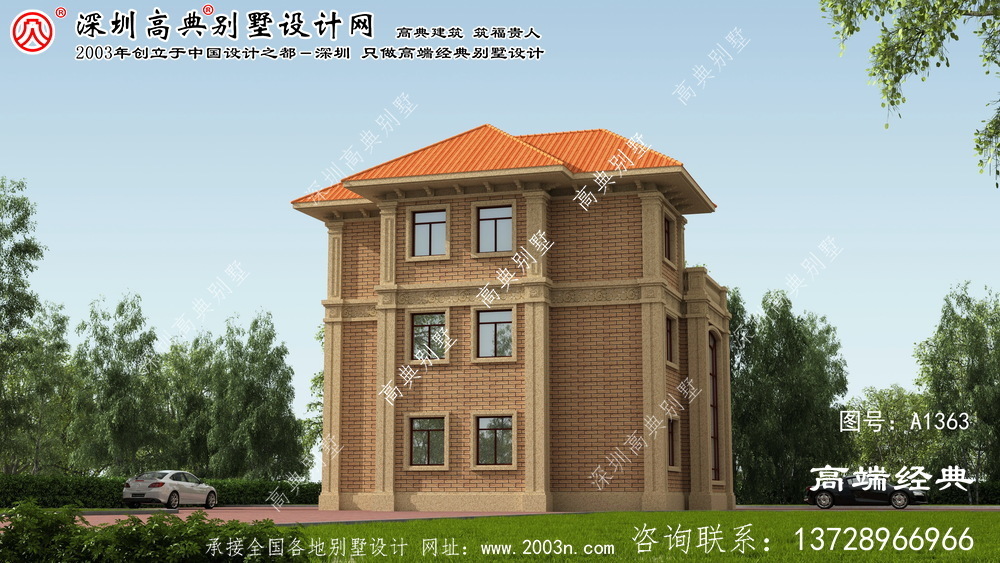 吴川市住宅别墅设计图