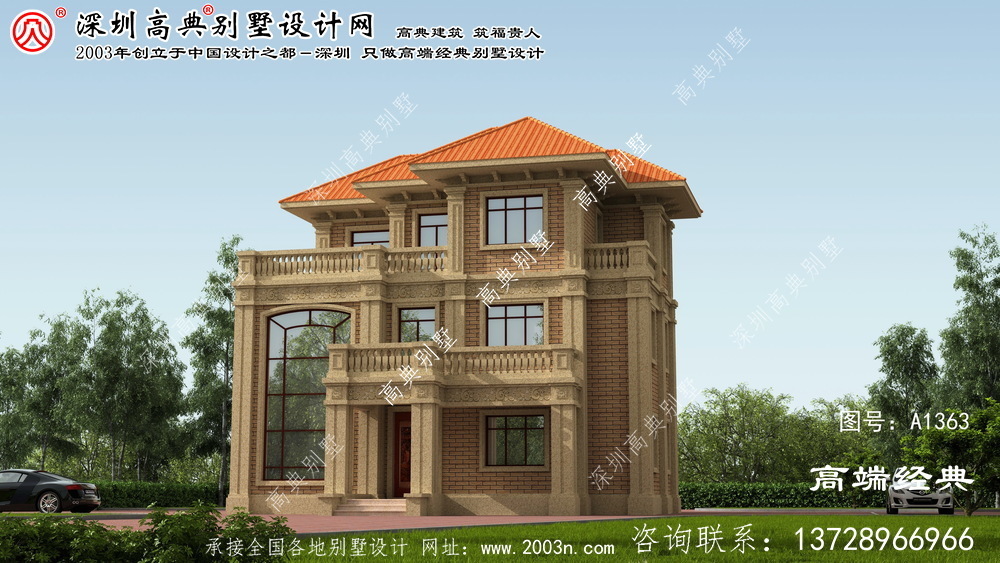 吴川市住宅别墅设计图